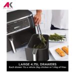 خرید و قیمت سرخ کن دوقلو نینجا مدل AF451