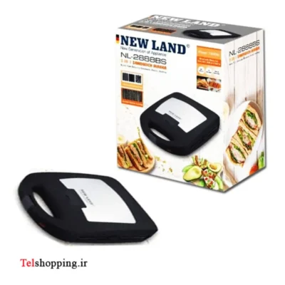 میکر سه کاره استیل مشکی نیولند مدل 2888