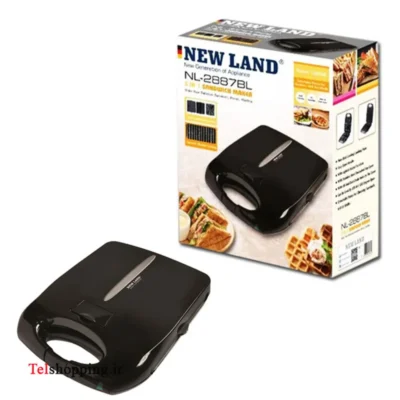 ساندویچ ساز 3 کاره نیولند 2887bl